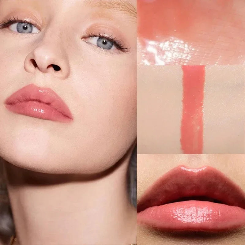 Sley Beauty Lip Gloss Lipstick Water Gloss Highlight Mirror Lasting FUSSY HEAT RIRI Sparkling Charming Moisturizing Lip Care