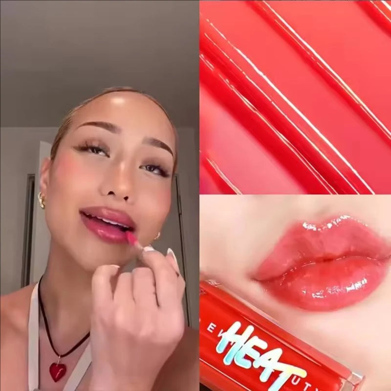 Fashion New Sley Beauty Transparent Lip Glaze Color Mirror Shine Glitter Lip Gloss Balm Sexy Makeup Lip Plumper Liquid Lipstick