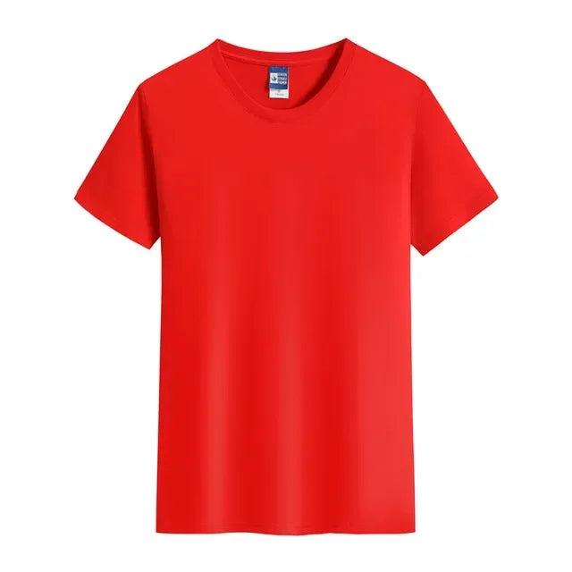 Sley T Shirt Print Logo Women For Men Custom 100% Cotton Advertising Activities Company Friend Gathering Dinner Party Diy Photo Team