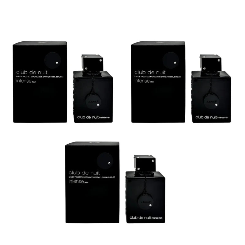 SLEY Club De Nuit Intense for Men Eau De Toilette 105ml - Charming, Long-Lasting, Classic Unisex Fragrance