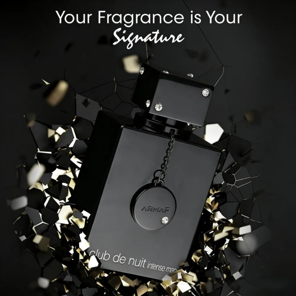 SLEY Club De Nuit Intense for Men Eau De Toilette 105ml - Charming, Long-Lasting, Classic Unisex Fragrance