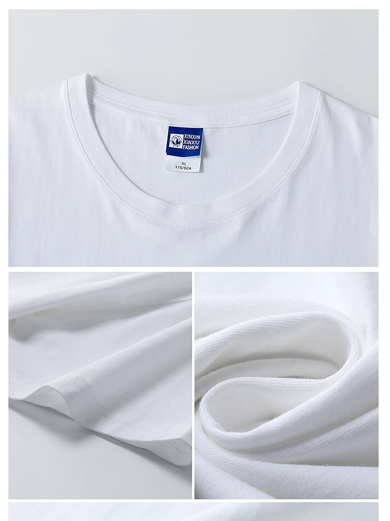 Sley T Shirt Print Logo Women For Men Custom 100% Cotton Advertising Activities Company Friend Gathering Dinner Party Diy Photo Team