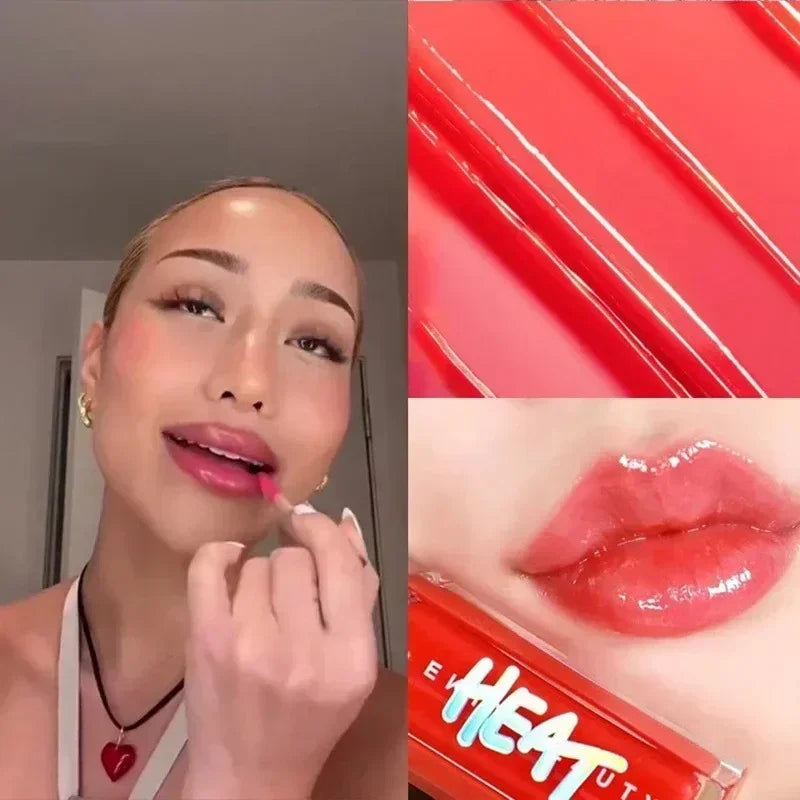 Sley-Beauty Lip Gloss Multicolor Moisten Shine Glitter Lip Plumper Makeup Sparkling Charming Moisturizing Lip Care Cosmetics