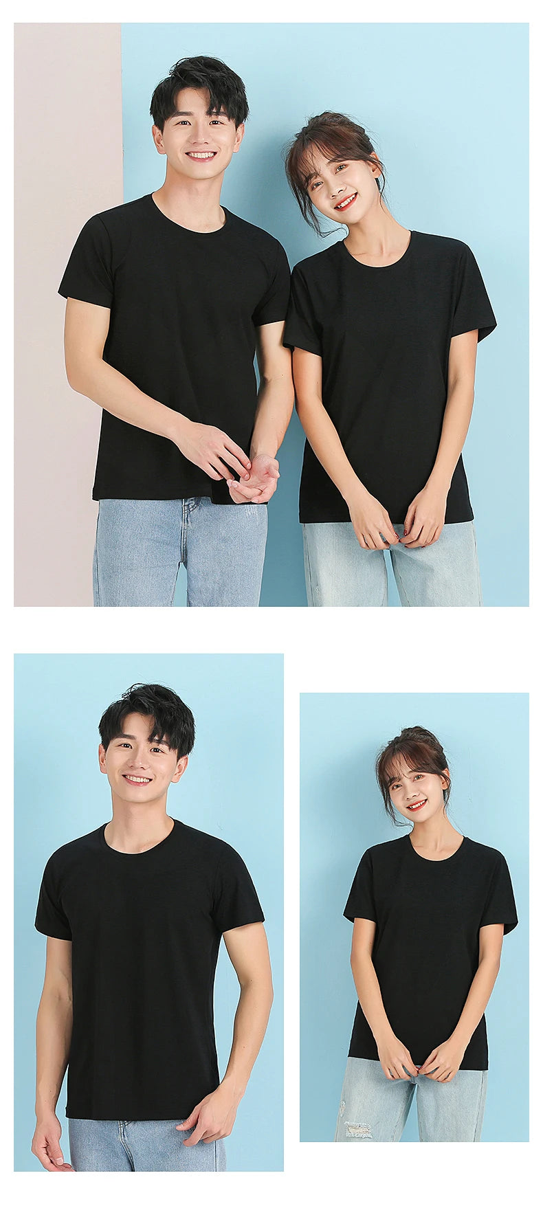 Sley T Shirt Print Logo Women For Men Custom 100% Cotton Advertising Activities Company Friend Gathering Dinner Party Diy Photo Team