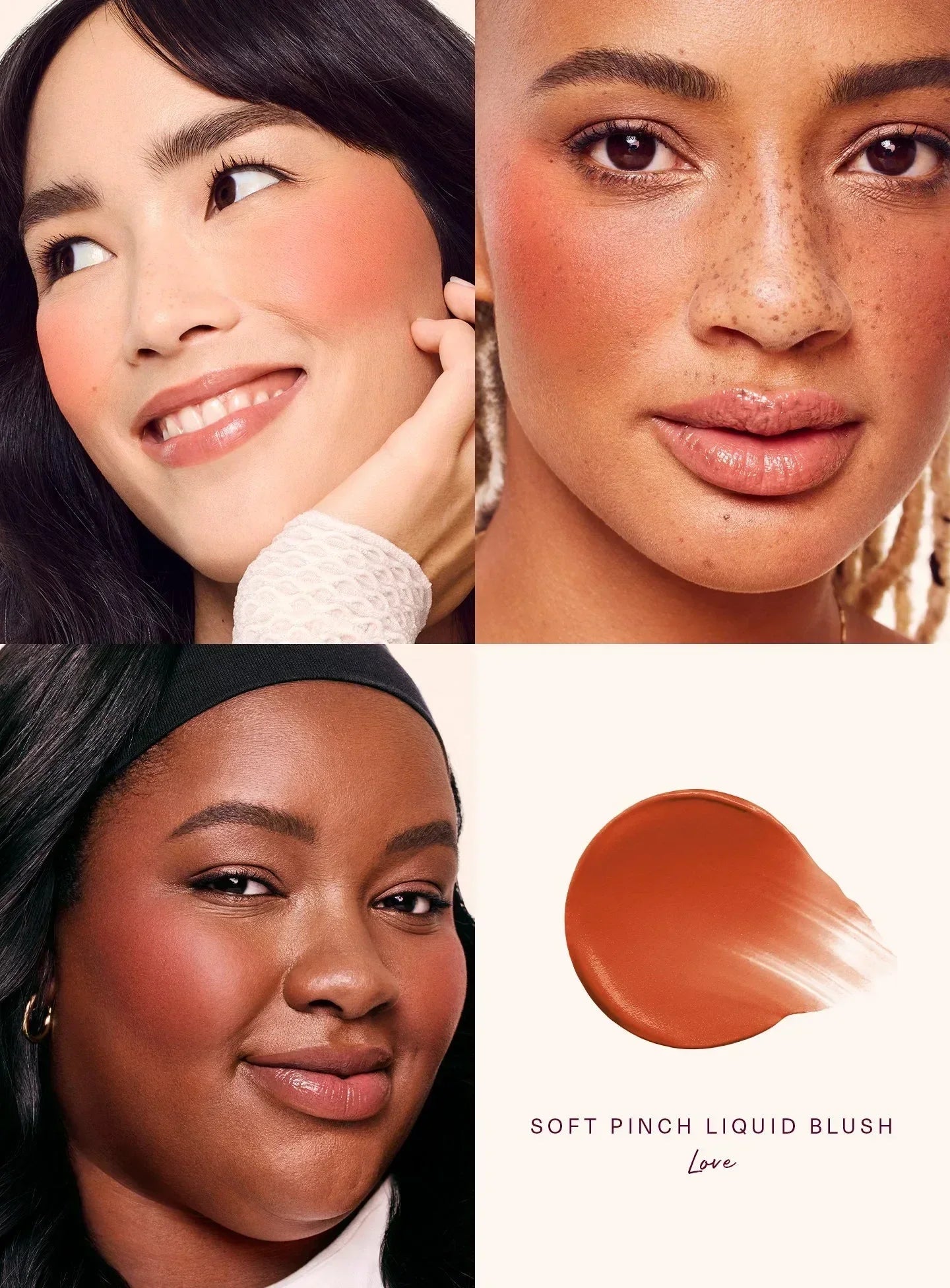 Rare SLEY Beauty Happy Hope Grace Faith Liquid Blusher Lasting Blusher Highlight Contouring Bronzer Liquid Lipstick Gloss Cosmetics