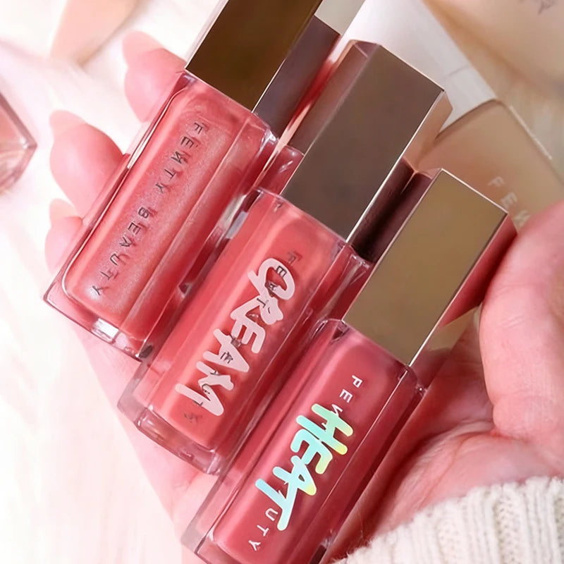 Sley Beauty Gloss Bomb Lip Glaze Multi-color Moisten Shine Glitter Lip Plumper Makeup Beginner Liquid Lipstick Makeup Cosmetics