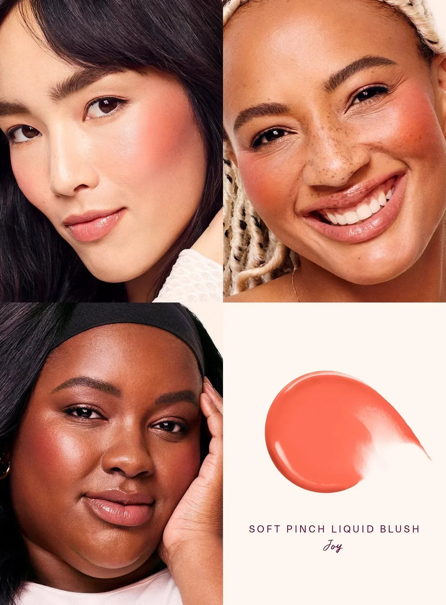 Rare SLEY Beauty Happy Hope Grace Faith Liquid Blusher Lasting Blusher Highlight Contouring Bronzer Liquid Lipstick Gloss Cosmetics