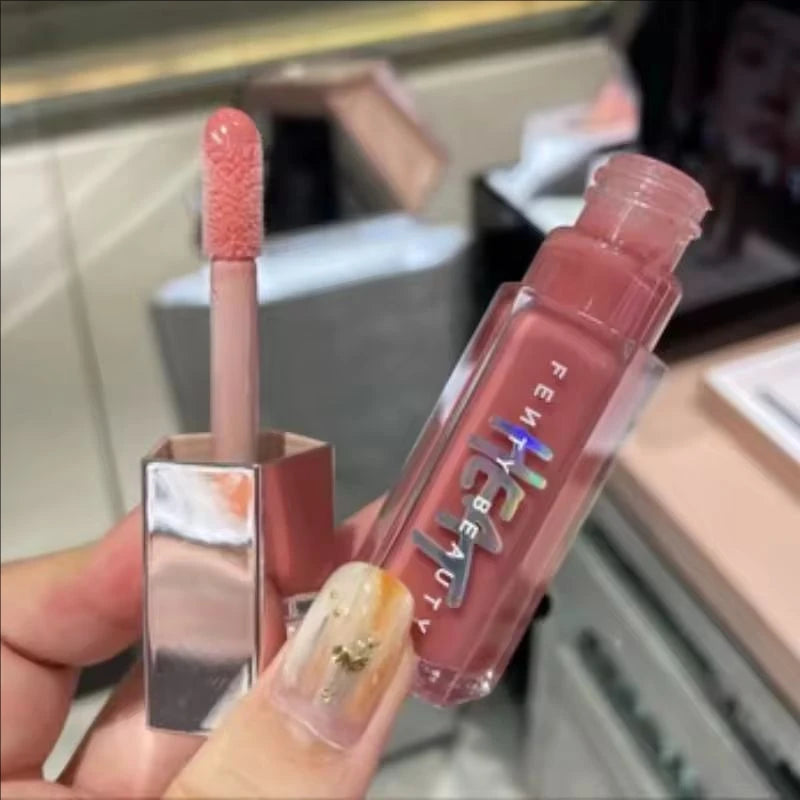 Fashion New Sley Beauty Transparent Lip Glaze Color Mirror Shine Glitter Lip Gloss Balm Sexy Makeup Lip Plumper Liquid Lipstick
