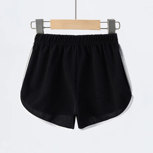4/1 Pcs Children's Summer Solid Color Basic Small Hot Pants Boys Sports Casual Shorts Girls Fashion Joker Comfortable Beach Pant