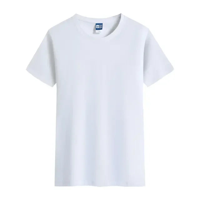 Sley T Shirt Print Logo Women For Men Custom 100% Cotton Advertising Activities Company Friend Gathering Dinner Party Diy Photo Team