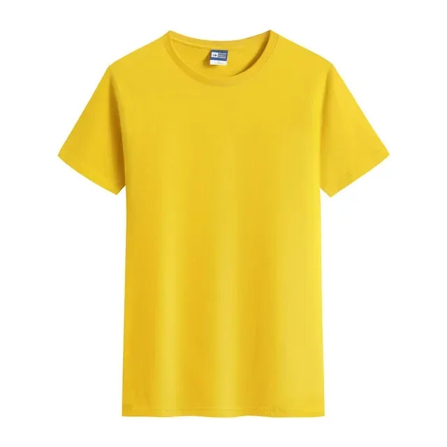 Sley T Shirt Print Logo Women For Men Custom 100% Cotton Advertising Activities Company Friend Gathering Dinner Party Diy Photo Team