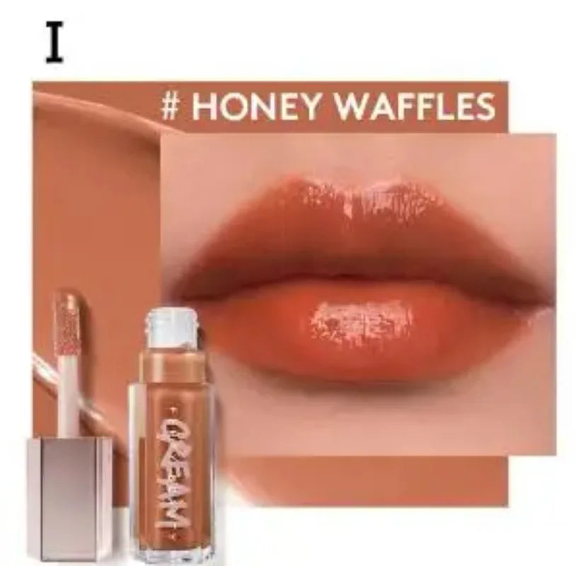 Sley Lipstick Waterproof Long-lasting Makeup Fenty Glow Hot Chocolit RIRI Hot Cherry Lip Gloss Naturally Brightens Lip Color