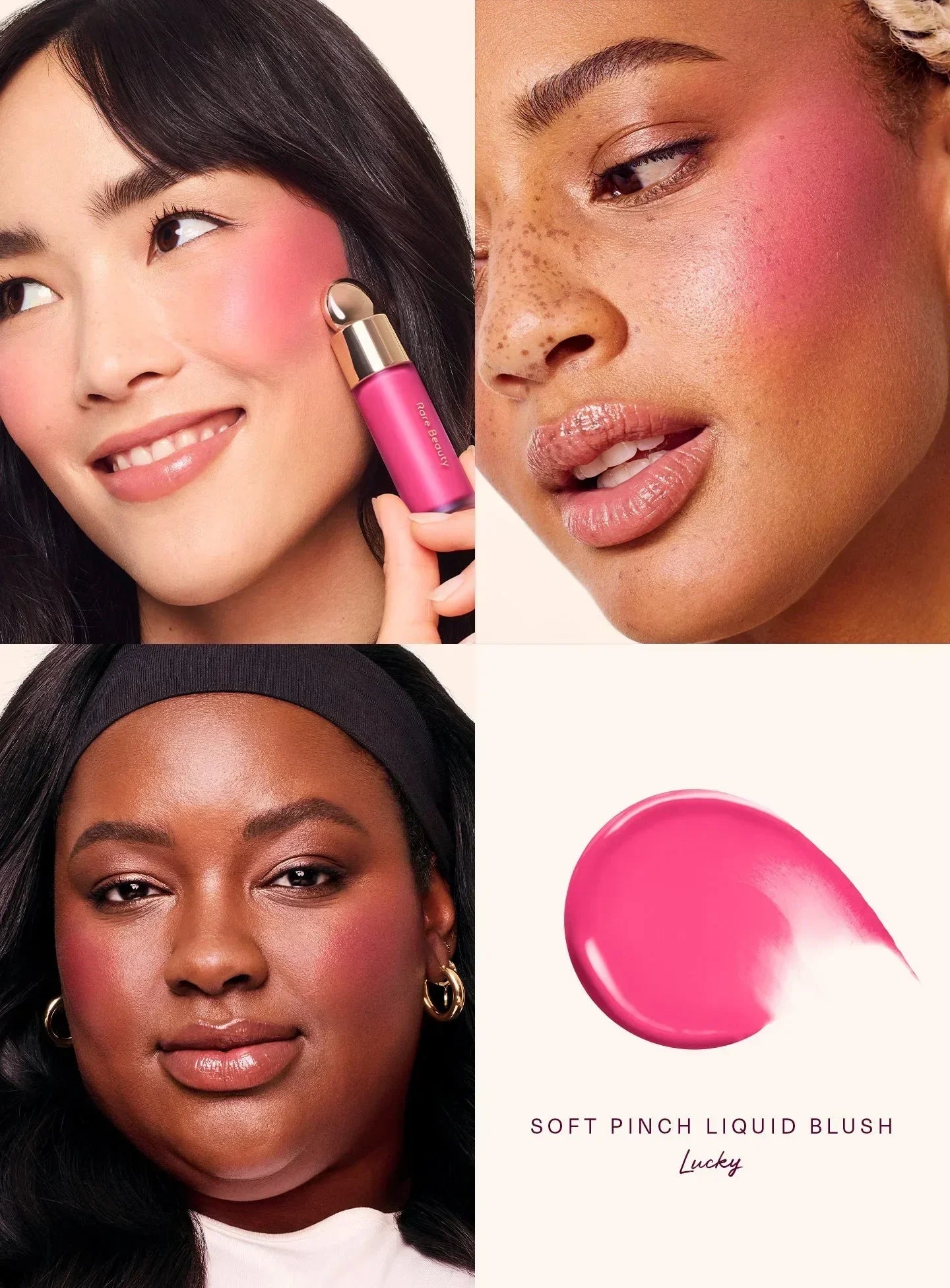 Rare SLEY Beauty Happy Hope Grace Faith Liquid Blusher Lasting Blusher Highlight Contouring Bronzer Liquid Lipstick Gloss Cosmetics