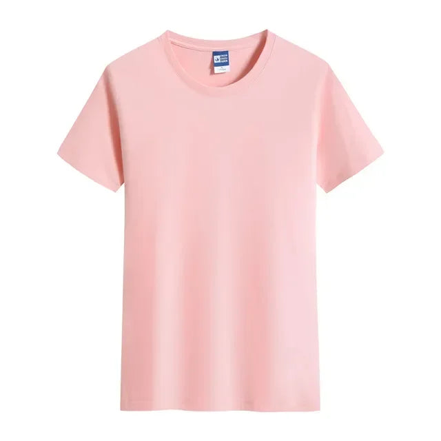 Sley T Shirt Print Logo Women For Men Custom 100% Cotton Advertising Activities Company Friend Gathering Dinner Party Diy Photo Team