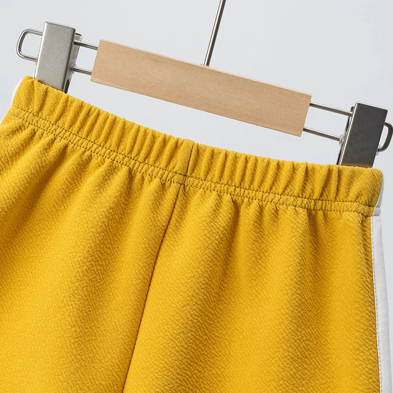 4/1 Pcs Children's Summer Solid Color Basic Small Hot Pants Boys Sports Casual Shorts Girls Fashion Joker Comfortable Beach Pant