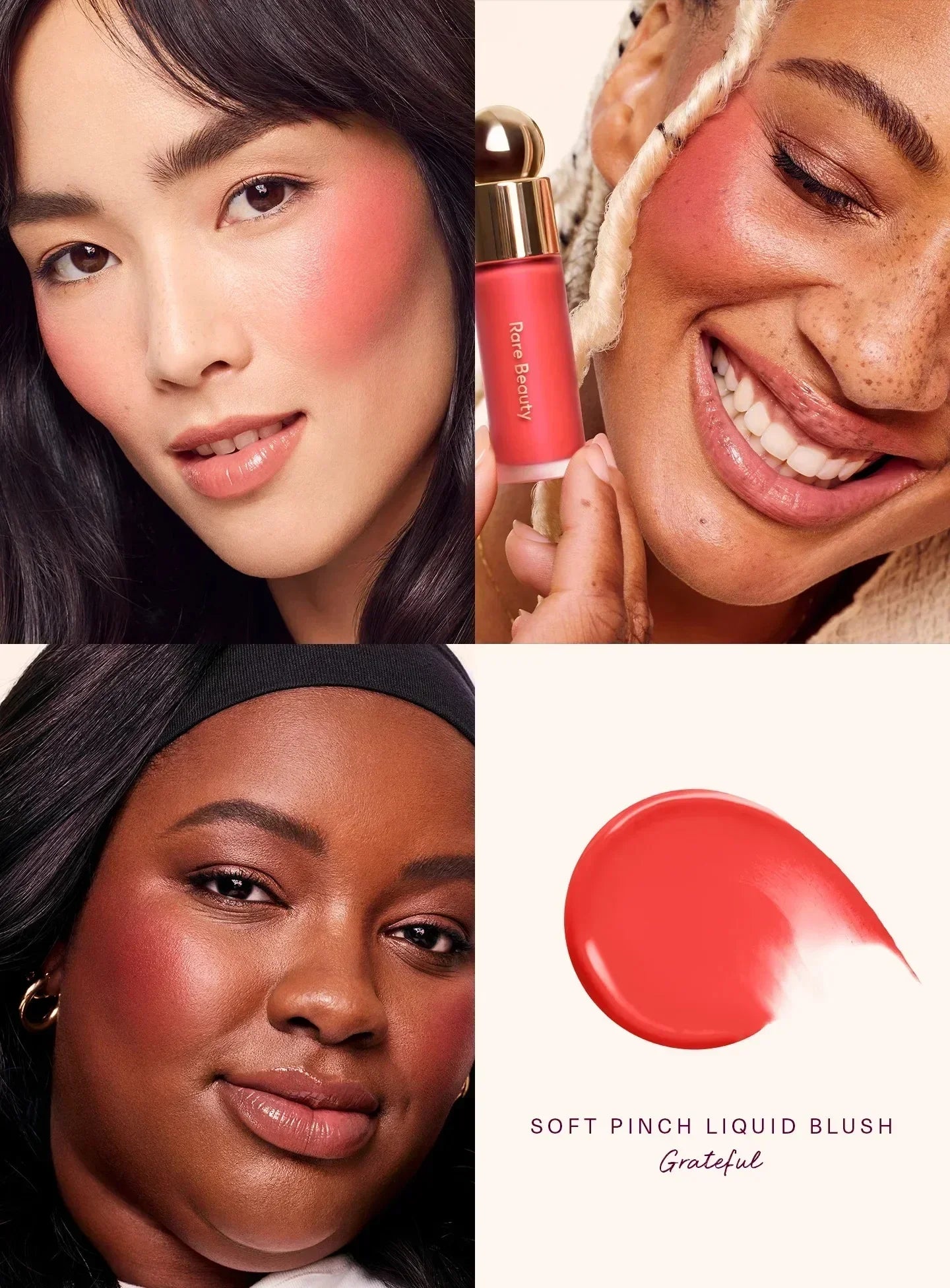 Rare SLEY Beauty Happy Hope Grace Faith Liquid Blusher Lasting Blusher Highlight Contouring Bronzer Liquid Lipstick Gloss Cosmetics