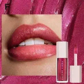 Sley Lipstick Waterproof Long-lasting Makeup Fenty Glow Hot Chocolit RIRI Hot Cherry Lip Gloss Naturally Brightens Lip Color