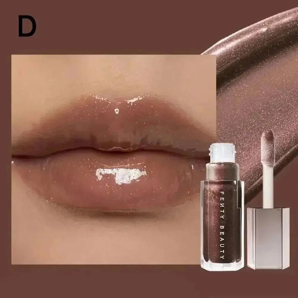Sley Beauty Gloss Bomb Lip Glaze Multi-color Moisten Shine Glitter Lip Plumper Makeup Beginner Liquid Lipstick Makeup Cosmetics