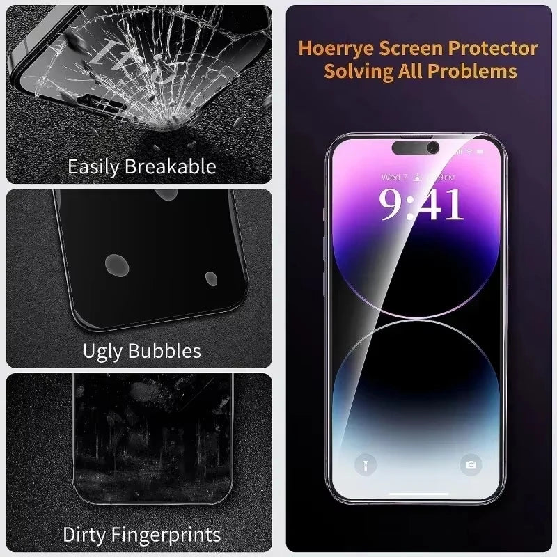 Sley ultra-privacy Protector For iPhone 16 13 15 11 12 14 17 Pro Max Air 16e Anti-spy Glass For iPhone 13 12 Mini 7 8 16 Plus SE XR