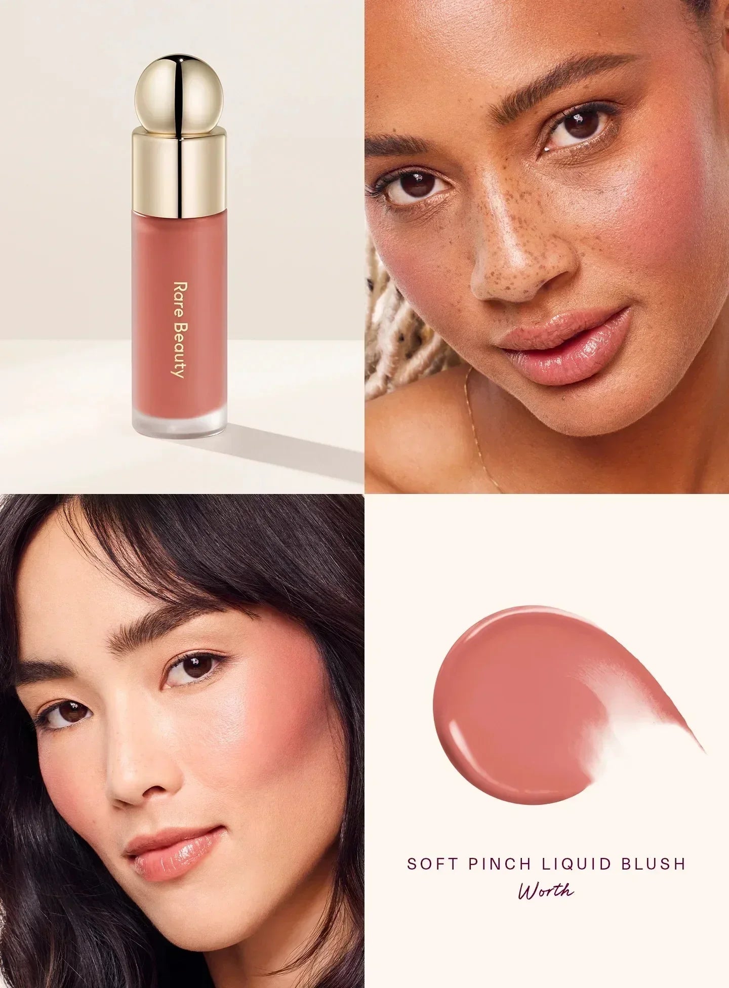 Rare SLEY Beauty Happy Hope Grace Faith Liquid Blusher Lasting Blusher Highlight Contouring Bronzer Liquid Lipstick Gloss Cosmetics