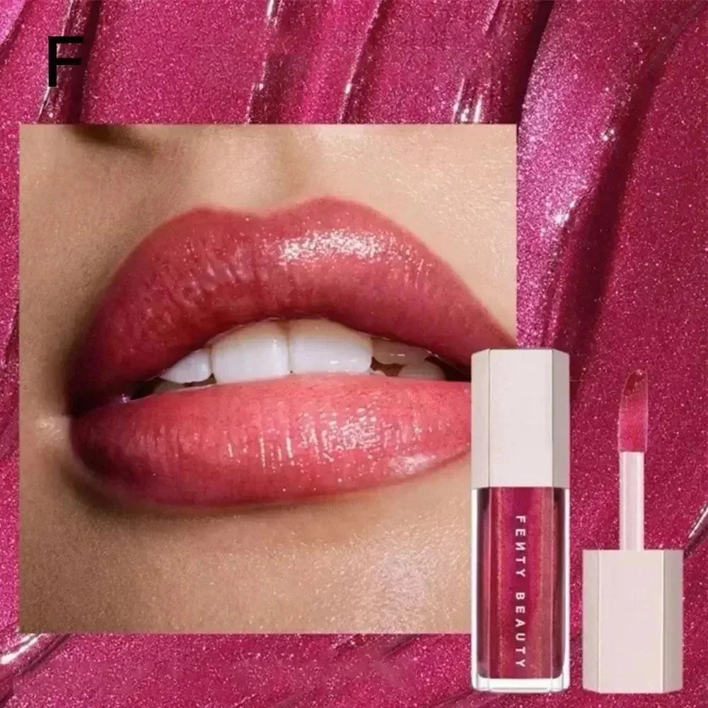 Sley Beauty Gloss Bomb Lip Glaze Multi-color Moisten Shine Glitter Lip Plumper Makeup Beginner Liquid Lipstick Makeup Cosmetics