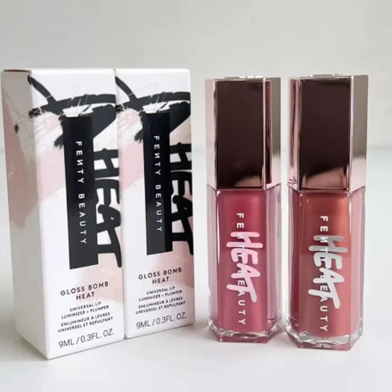 Sley Beauty Lip Gloss Lipstick Water Gloss Highlight Mirror Lasting FUSSY HEAT RIRI Sparkling Charming Moisturizing Cosmetics