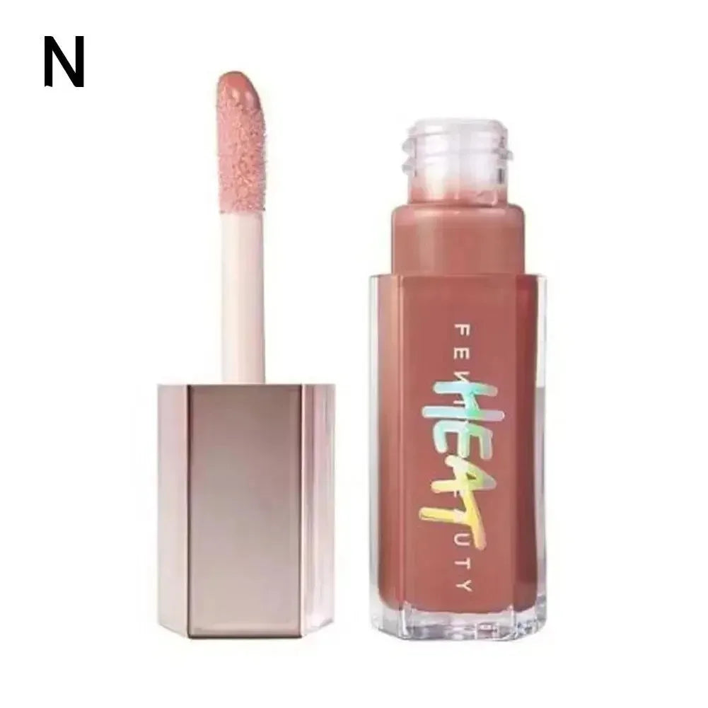 Sley Beauty Gloss Bomb Lip Glaze Multi-color Moisten Shine Glitter Lip Plumper Makeup Beginner Liquid Lipstick Makeup Cosmetics