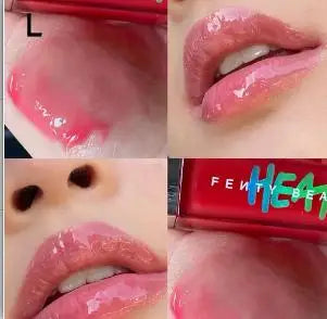 Sley Lipstick Waterproof Long-lasting Makeup Fenty Glow Hot Chocolit RIRI Hot Cherry Lip Gloss Naturally Brightens Lip Color