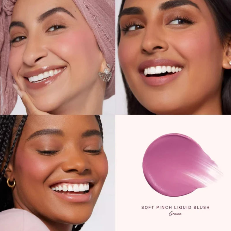 Rare SLEY Beauty Happy Hope Grace Faith Liquid Blusher Lasting Blusher Highlight Contouring Bronzer Liquid Lipstick Gloss Cosmetics