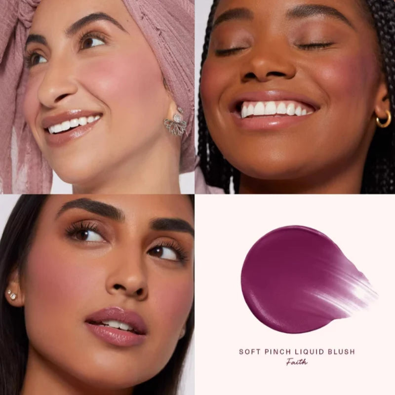 Rare SLEY Beauty Happy Hope Grace Faith Liquid Blusher Lasting Blusher Highlight Contouring Bronzer Liquid Lipstick Gloss Cosmetics