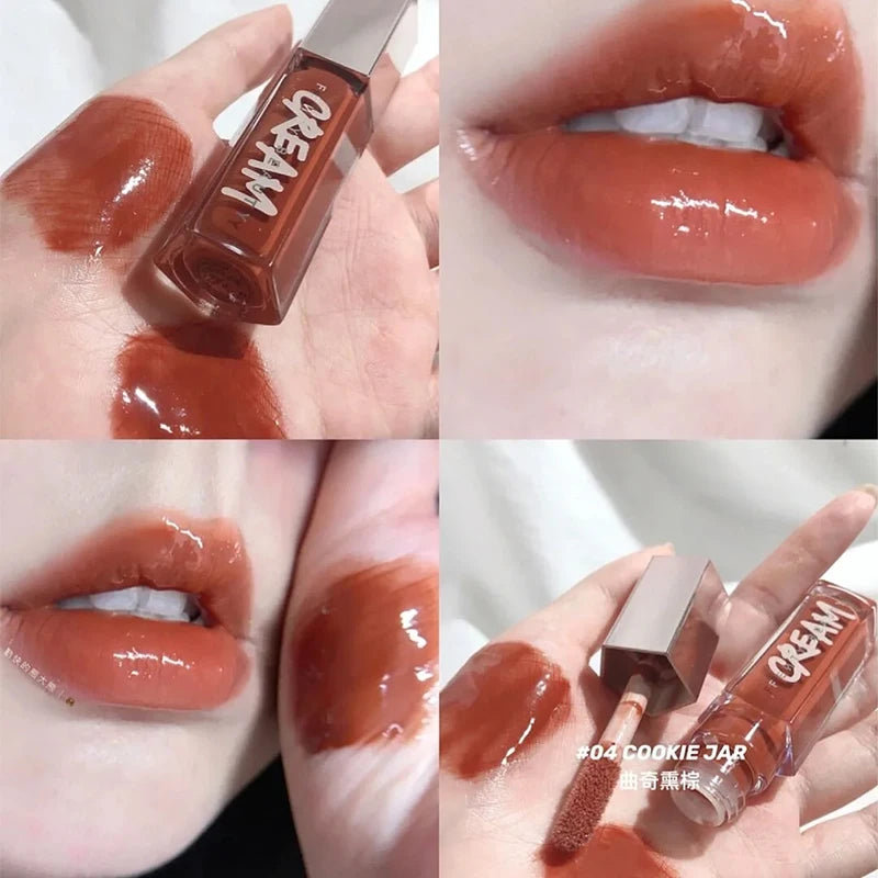 Sley Beauty Gloss Bomb Lip Glaze Multi-color Moisten Shine Glitter Lip Plumper Makeup Beginner Liquid Lipstick Makeup Cosmetics