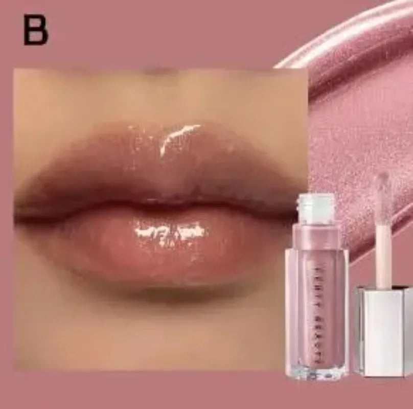 Sley Lipstick Waterproof Long-lasting Makeup Fenty Glow Hot Chocolit RIRI Hot Cherry Lip Gloss Naturally Brightens Lip Color