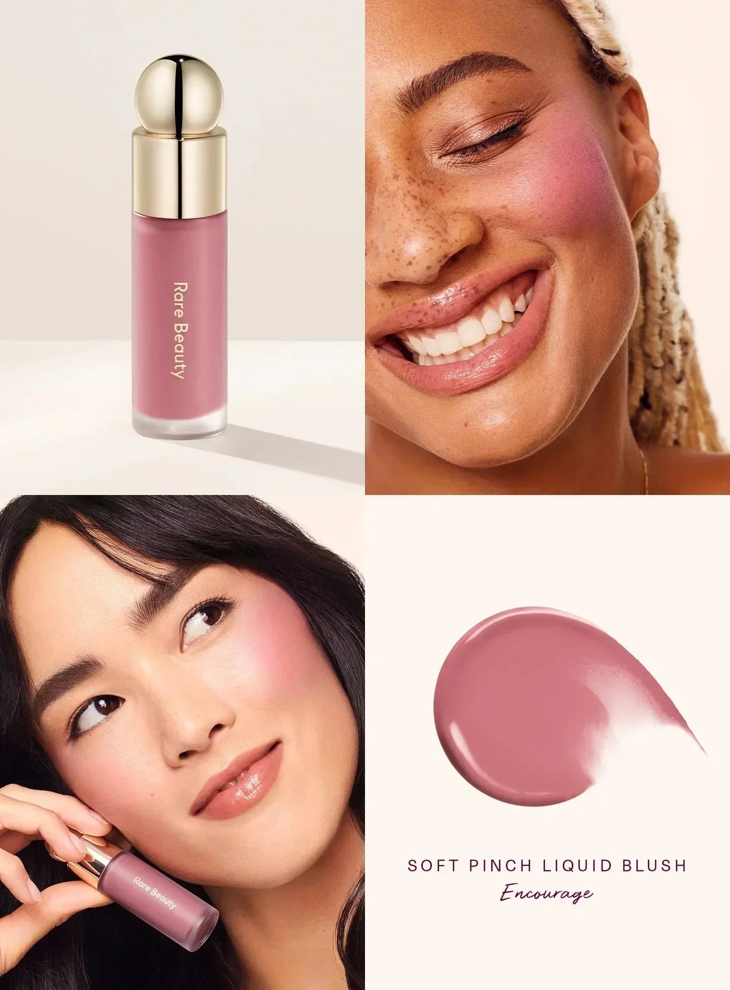 Rare SLEY Beauty Happy Hope Grace Faith Liquid Blusher Lasting Blusher Highlight Contouring Bronzer Liquid Lipstick Gloss Cosmetics