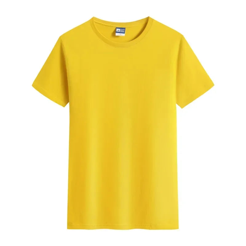 Sley T Shirt Print Logo Women For Men Custom 100% Cotton Advertising Activities Company Friend Gathering Dinner Party Diy Photo Team