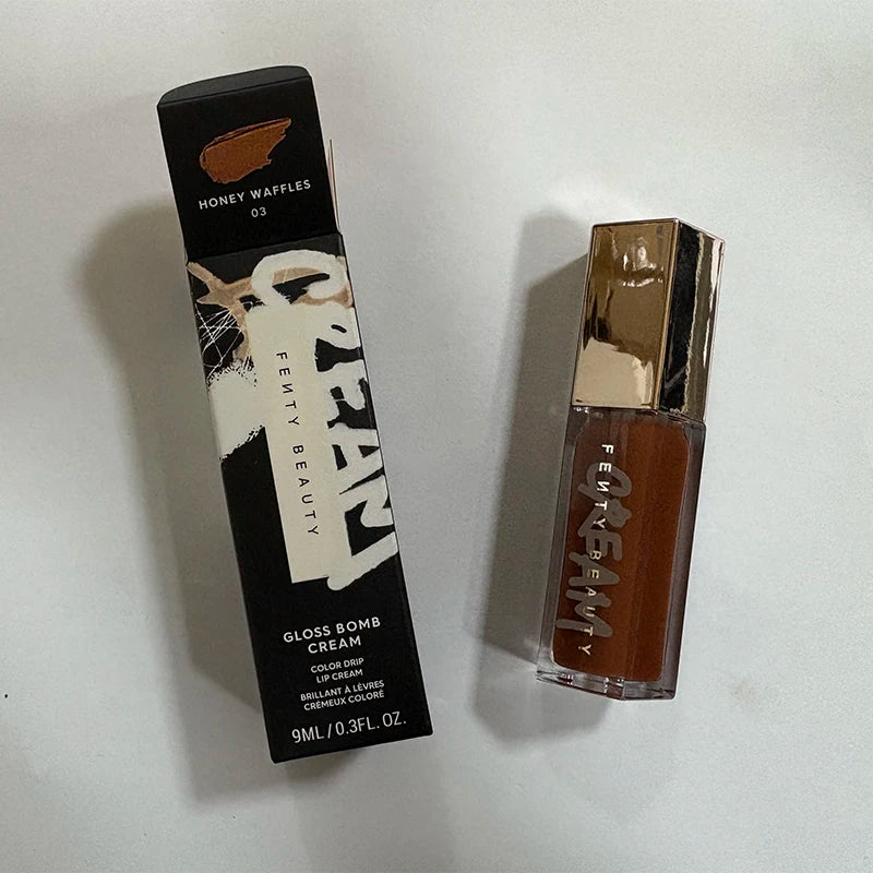 Sley- Beauty Lip Glaze Fuchsia Flex Moisturizing Sequins Lipstick Full Lip Makeup Beginner Transparent Lipstick Female Cosmetics